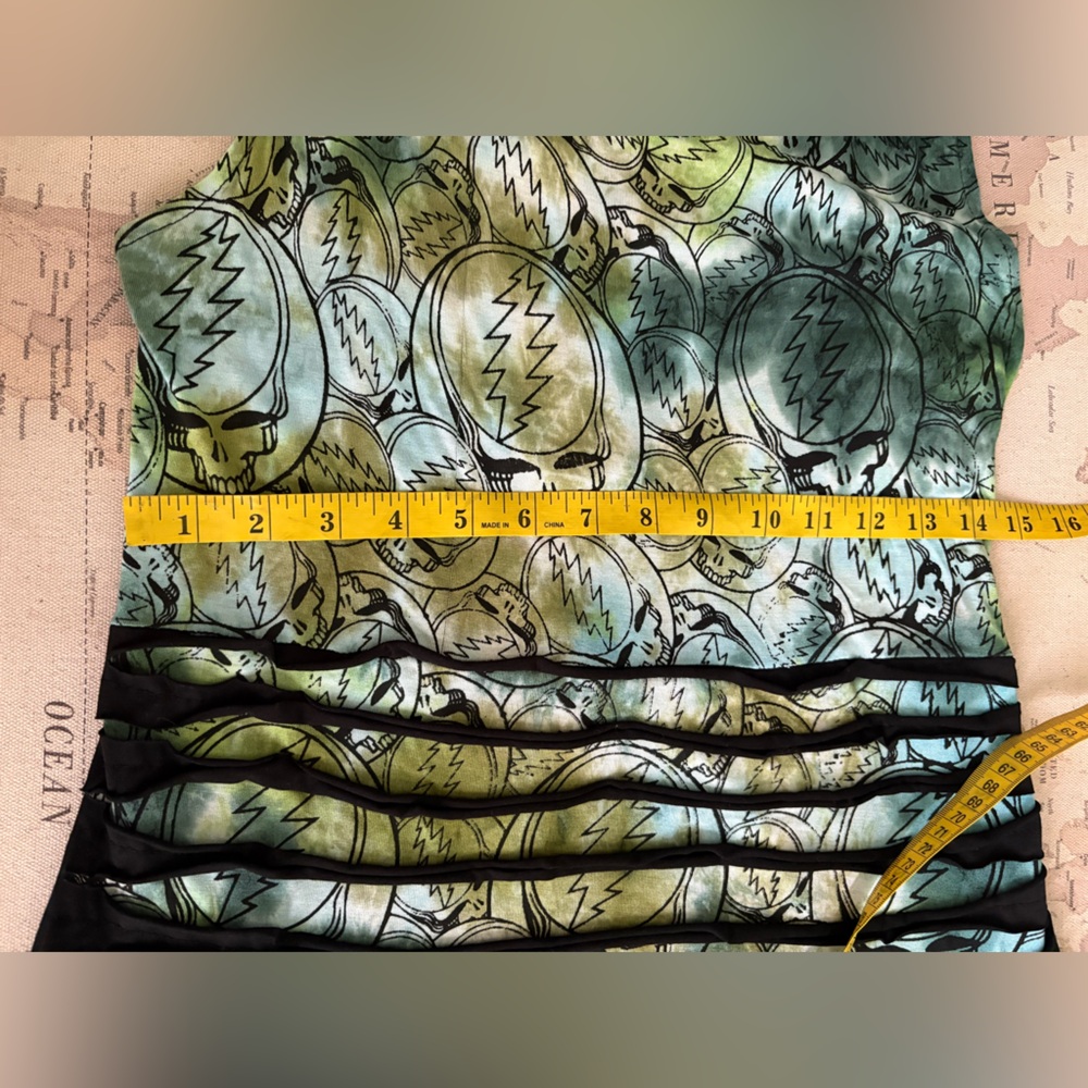 🆕Jayli Grateful Dead Halter Dress Size XL Artisan Made Size XL NWT 2023 - Picture 6 of 10